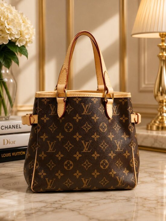 Louis Vuitton Handbags - Authnetic Louis Vuitton Batignolles Vertical Monogram Canvas Tote Bag